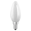 OSRAM LED-pære stearinlys mat E14 1,2W 2700K 255lm