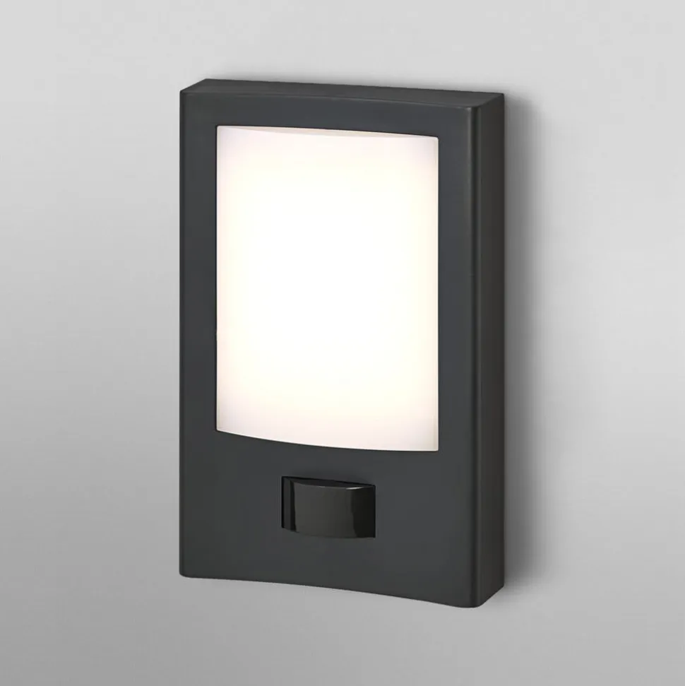 OSRAM LED-sensor-udendørs væglampe ENDURA STYLE ENTRANCE grafit