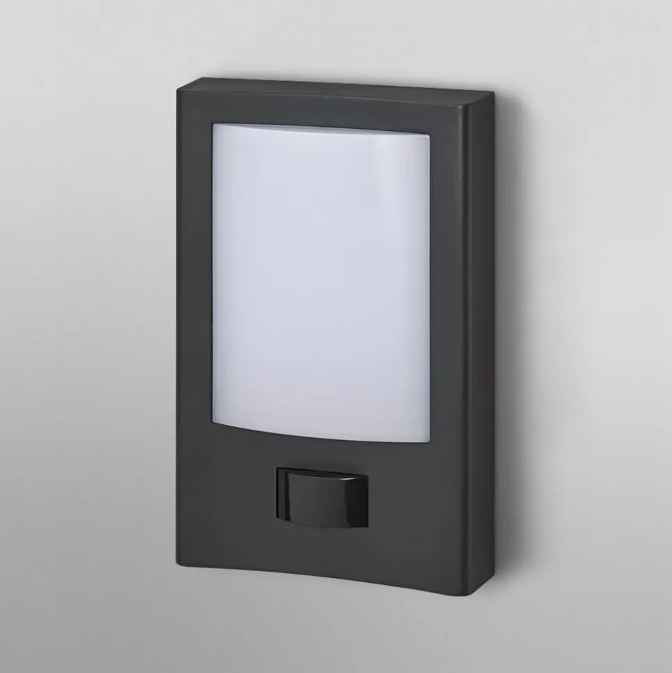 OSRAM LED-sensor-udendørs væglampe ENDURA STYLE ENTRANCE grafit