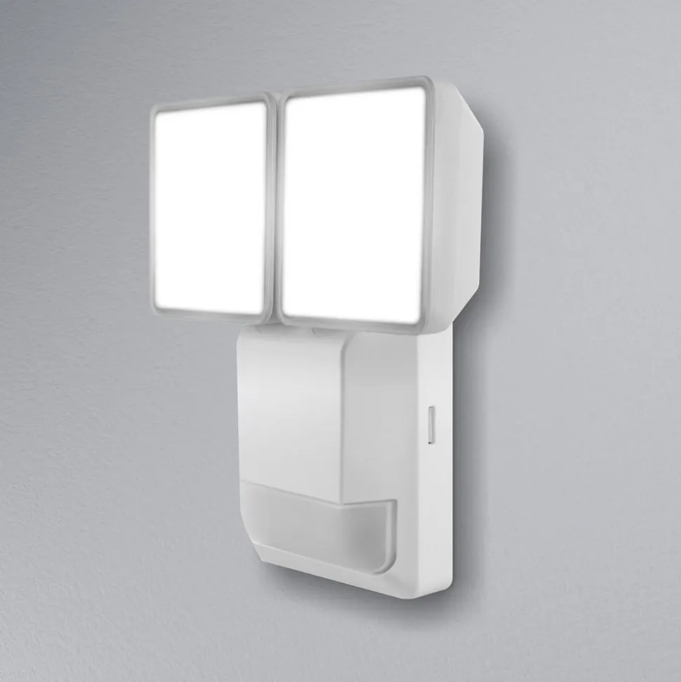 OSRAM LED-sensor-udendørs vægspot ENDURA PRO, hvid, IP55