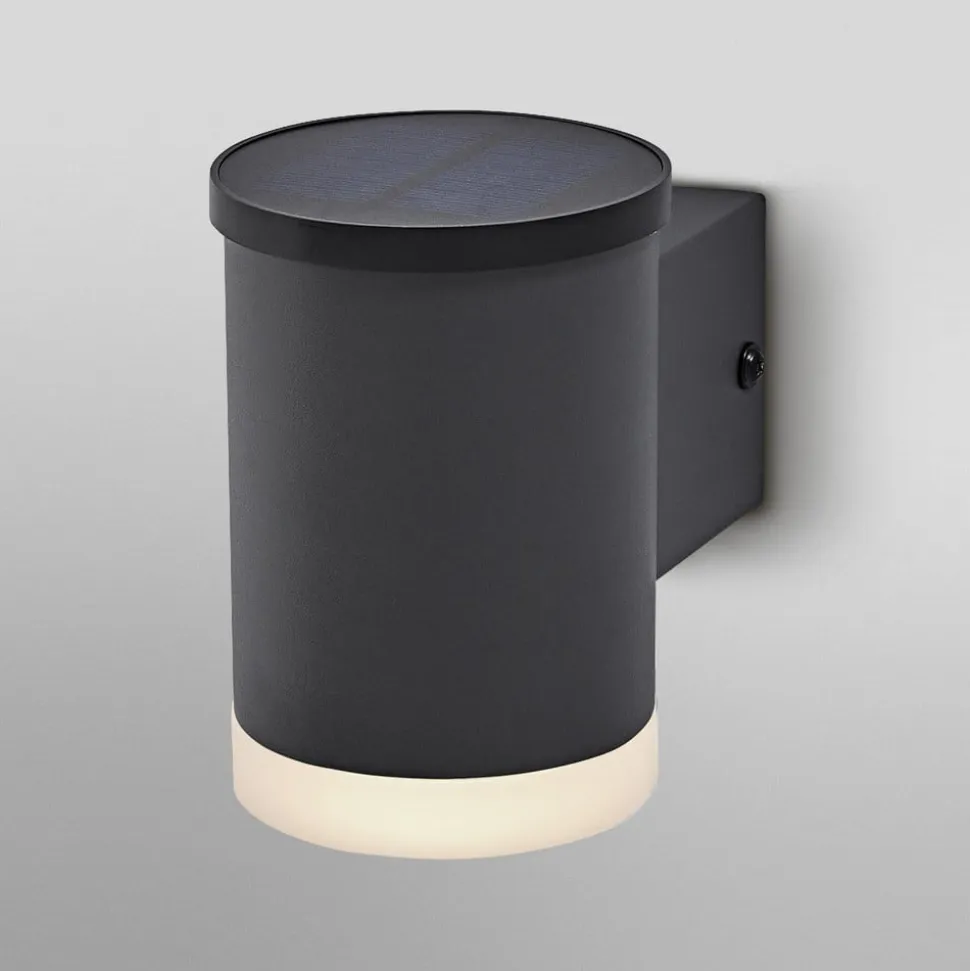 OSRAM LED-solcellelampe til udvendig vægmontering ENDURA STYLE OXFORD, grafit
