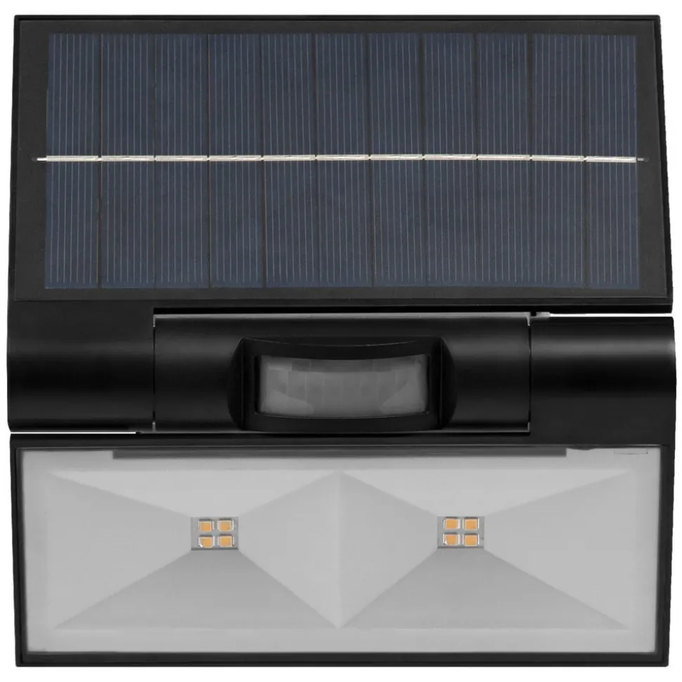 OSRAM LED-solcellevæglampe ENDURA STYLE DOUBLE, sensor grafit