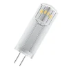OSRAM LED-stiftsokkelpære G4 1,5W 2.700K klar 2-pak