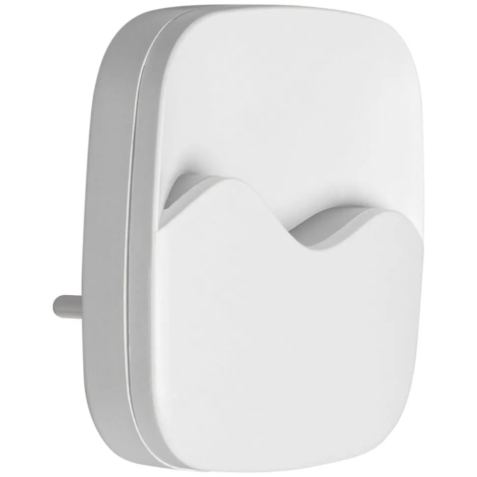 OSRAM LED-stikkontakt-natlampe LUNETTA WAVE, hvid, sensor
