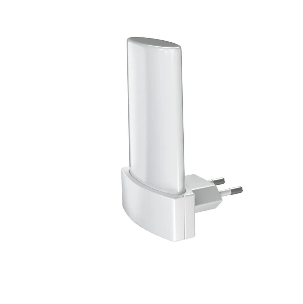 OSRAM LED-stikkontaktnattelys LUNETTA SHINE, 3.000 K, hvid