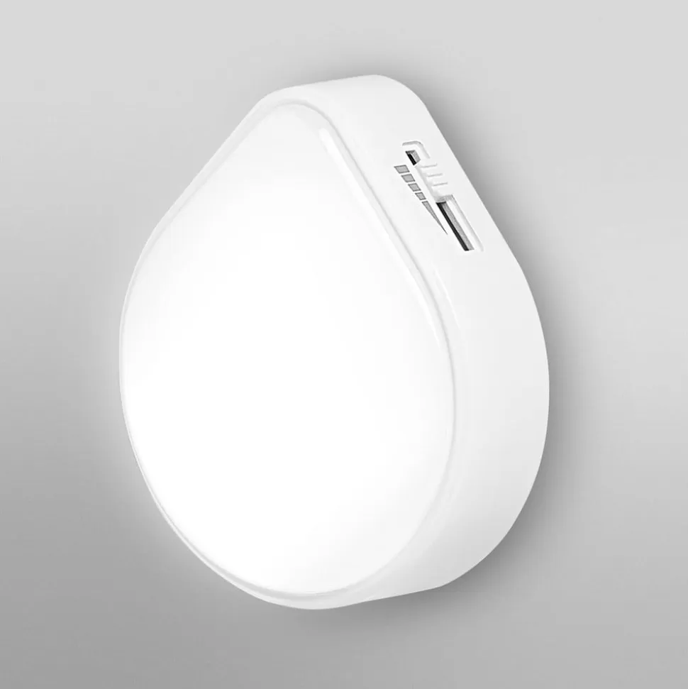OSRAM LED-stikkontaktnattelys LUNETTA RAINDROP, sensor, dæmpbar