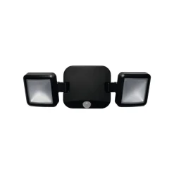 OSRAM LED-udendørs vægspot DOUBLE, sort 2 lyskilder, batteri