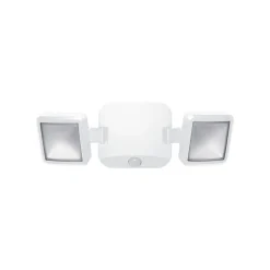 OSRAM LED-udendørs vægspot DOUBLE, 2 lyskilder, hvid, batteri
