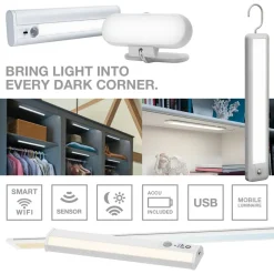OSRAM LED-underskabsbelysning Linear Angle, hvid, sensor, 35 cm