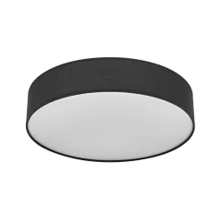 OSRAM loftlampe ORBIS PARIS, sort, Ø 48 cm tekstil E27