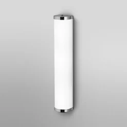 OSRAM væglampe BATHROOM, krom Længde 46 cm Metal/glas IP44