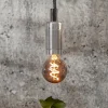 P45 LED-pære E14 3 W 1.800 K, røggrå