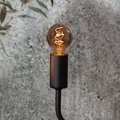 P45 LED-pære E14 3 W 1.800 K, røggrå