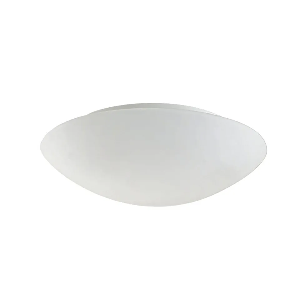 Pandora loftlampe, Ø 46 cm, glas, hvid