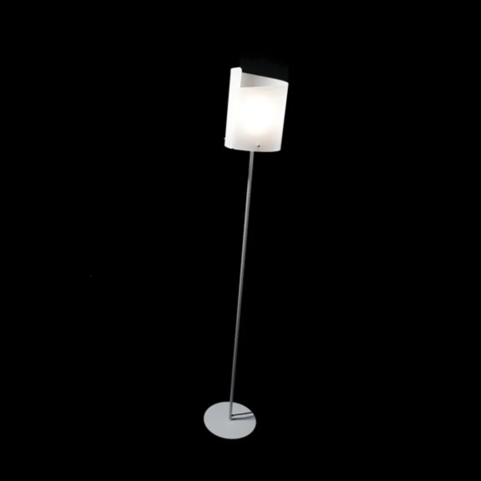 Papiro gulvlampe, sølv
