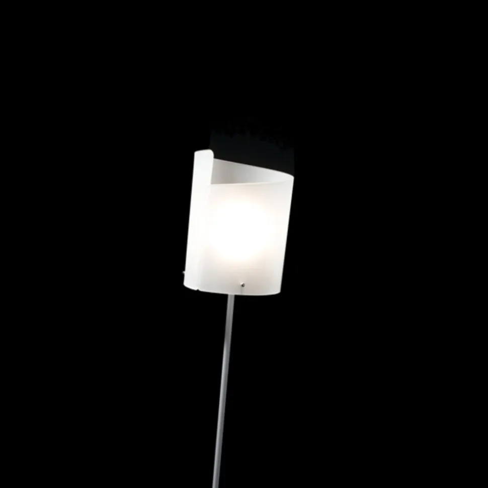 Papiro gulvlampe, sølv