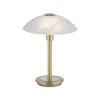 Paul Neuhaus Enova bordlampe, mat messing
