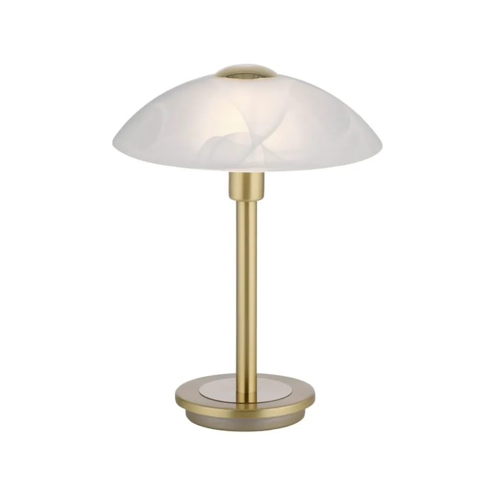 Paul Neuhaus Enova bordlampe, mat messing