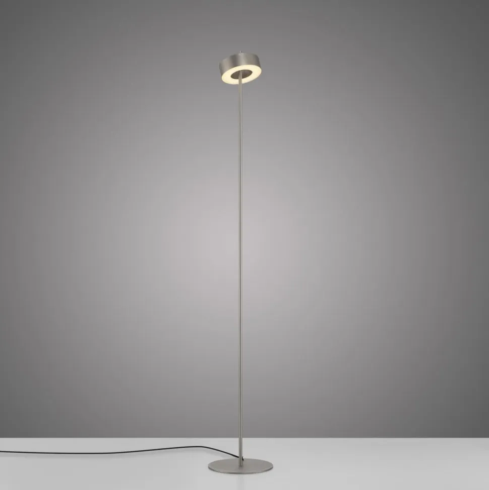 Paul Neuhaus LED-gulvlampe Q-Rotate aluminium 140 cm