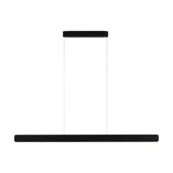 Paul Neuhaus LED-hængelampe Q-Stretto, sort, 120 cm