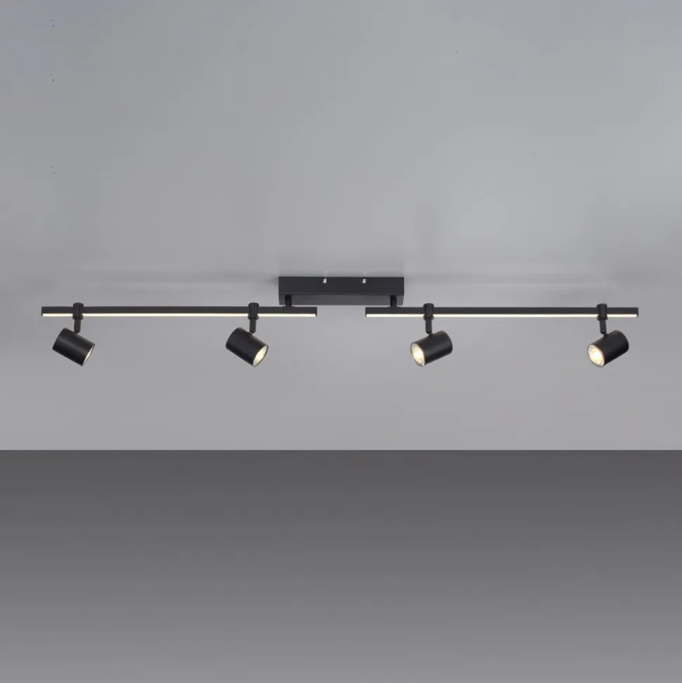 Paul Neuhaus LED-loftspot Barik, 120 cm, justerbar
