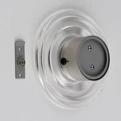 Paul Neuhaus LED-væglampe Akku-Sono, klar, dæmpbar