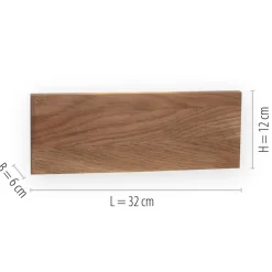 Paul Neuhaus Palma LED-væglampe i træ 32 cm