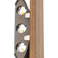 Paul Neuhaus Palma LED-væglampe i træ 32 cm