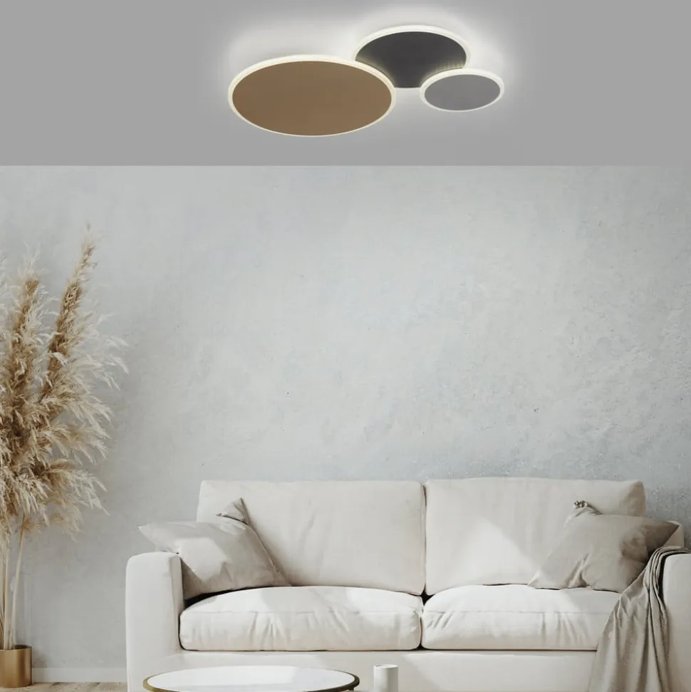 Paul Neuhaus Q-Piato LED-loftlampe, 3 lyskilder