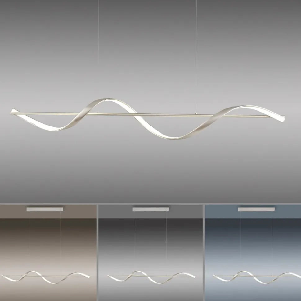 Paul Neuhaus Q-Swing LED-hængelampe, stål
