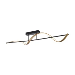 Paul Neuhaus Q-Swing loftlampe antracit/messing