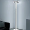 Paul Neuhaus Q-Vito LED-gulvlampe, lige med ring