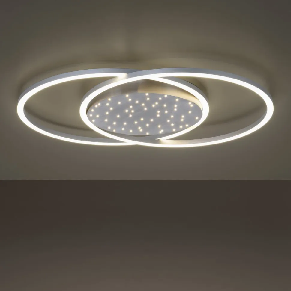 Paul Neuhaus Yuki LED-loftlampe, rund form