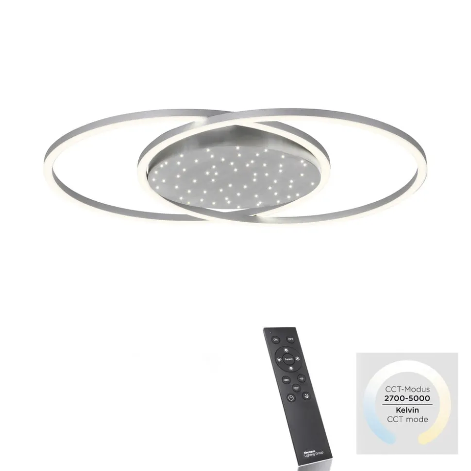Paul Neuhaus Yuki LED-loftlampe, rund form
