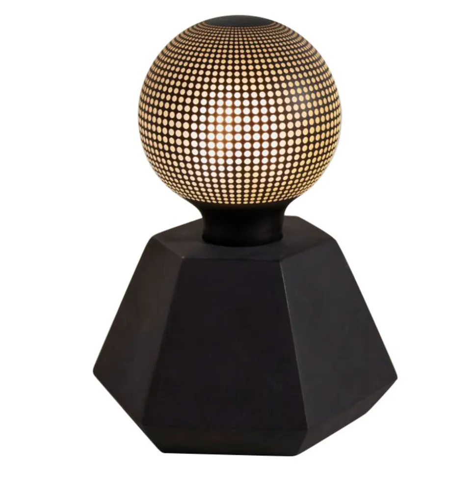 Pauleen Black Flare dekorationslampe, sort beton