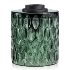 Pauleen Crystal Magic bordlampe af grønt glas