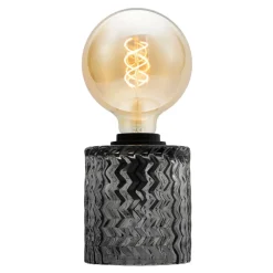Pauleen Crystal Smoking bordlampe med glassokkel