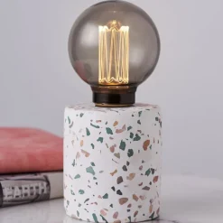 Pauleen Elegant Flare dekolampe, beton, terrazzo
