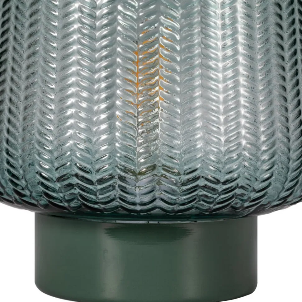Pauleen Pretty Glamour E27-LED, metalfod, turkis