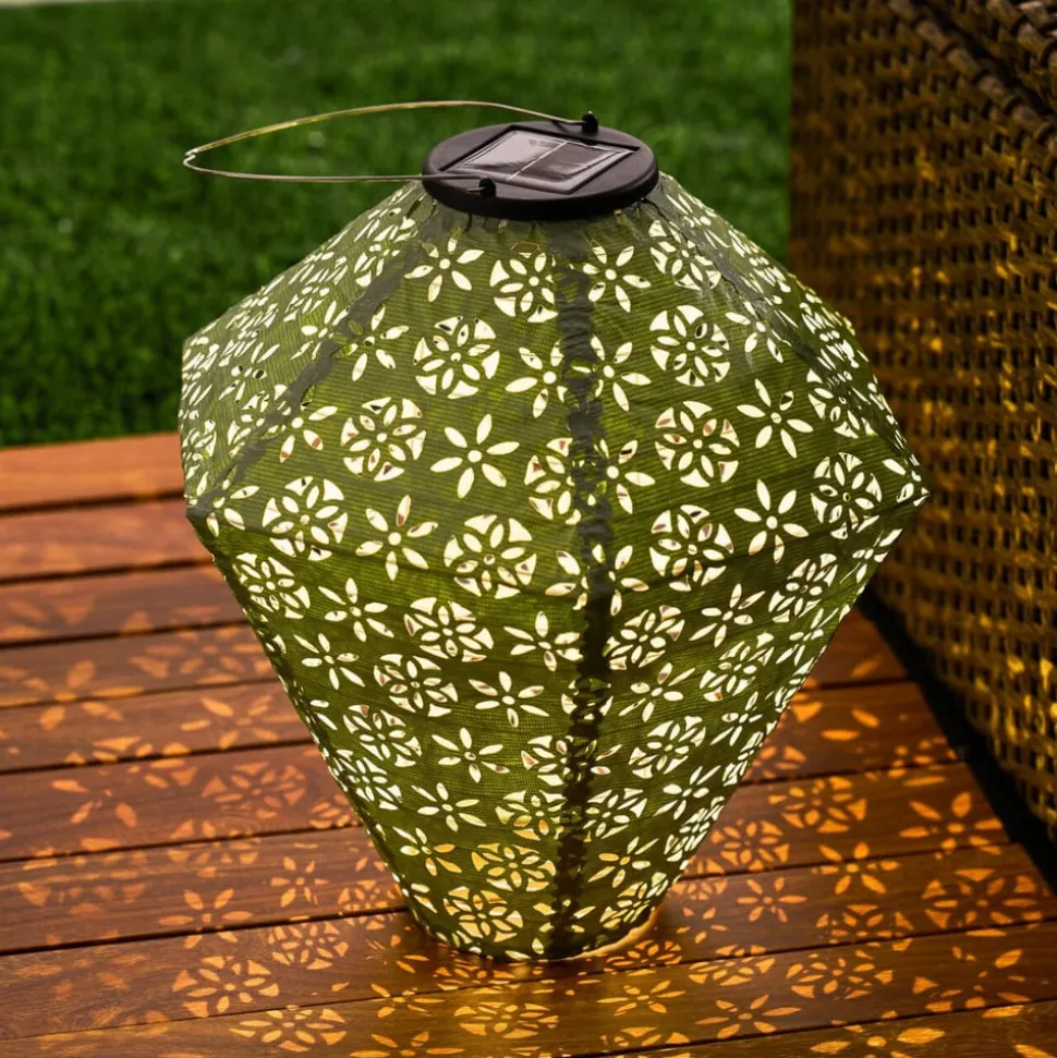 Pauleen Sunshine Flower LED-dekolampe, grøn