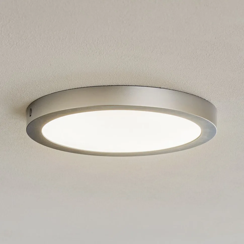 Paulmann Abia LED-panel Ø 30 cm 2.700 K mat krom