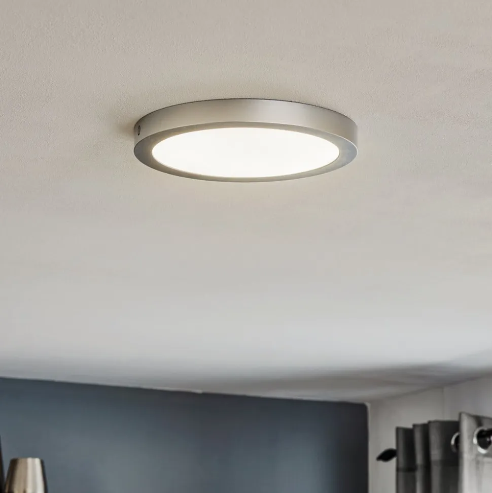 Paulmann Abia LED-panel Ø 30 cm 2.700 K mat krom
