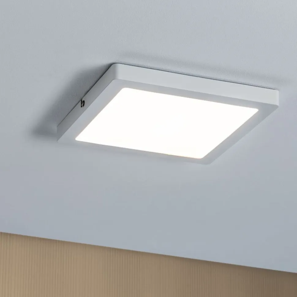 Paulmann Atria loftlampe 2.700 K 22 x 22 cm, hvid