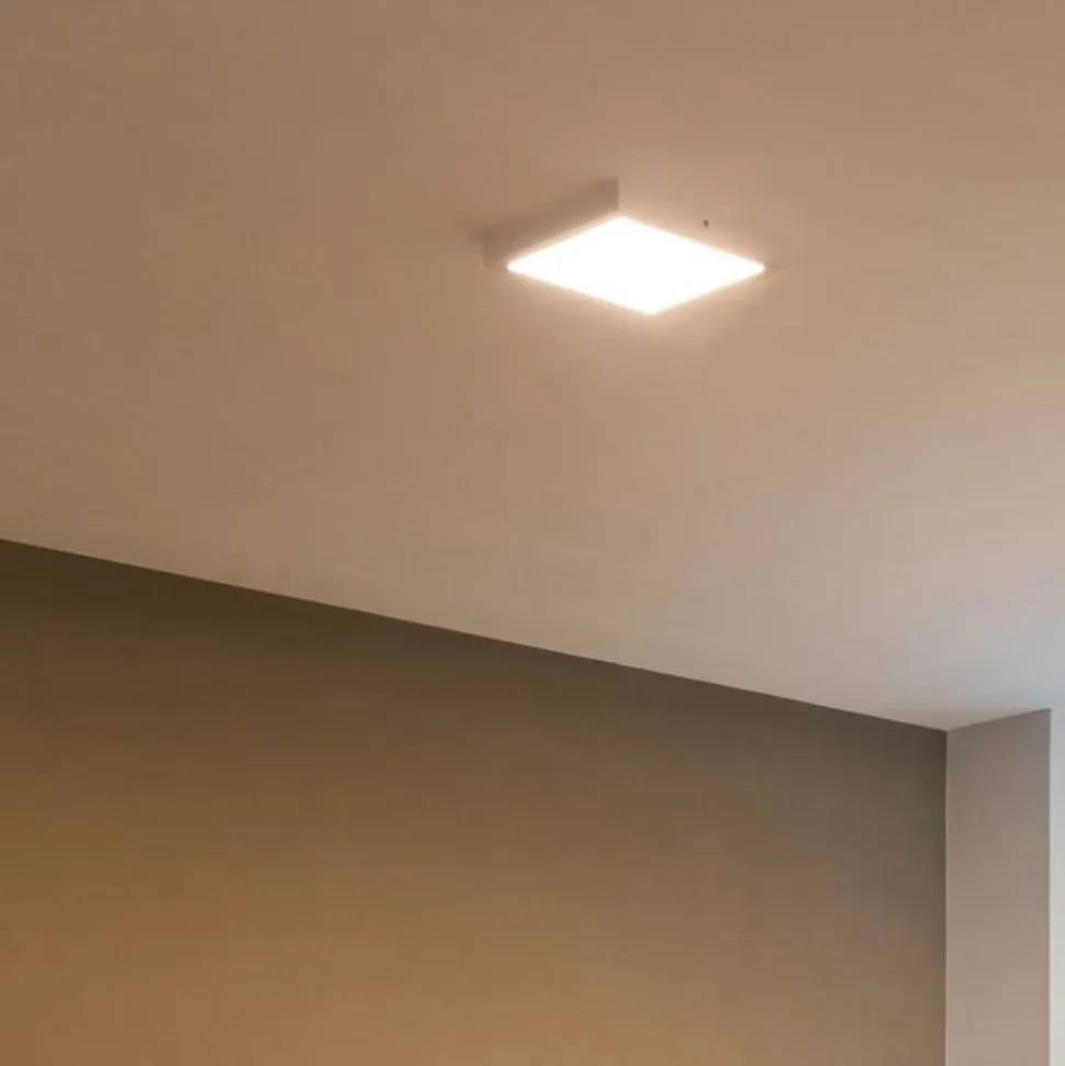Paulmann Atria loftlampe 2.700 K 30 x 30 cm, hvid
