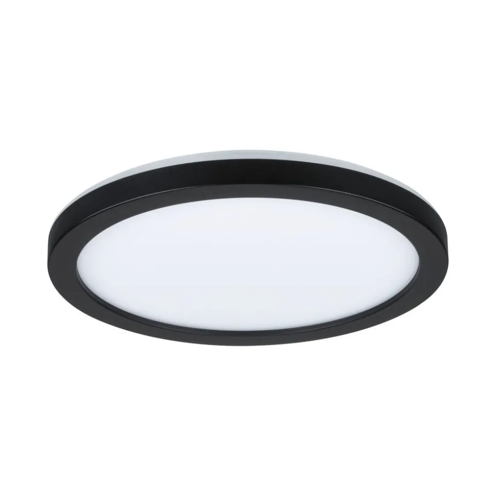 Paulmann Atria Shine Panel on/off sort 830 Ø19cm