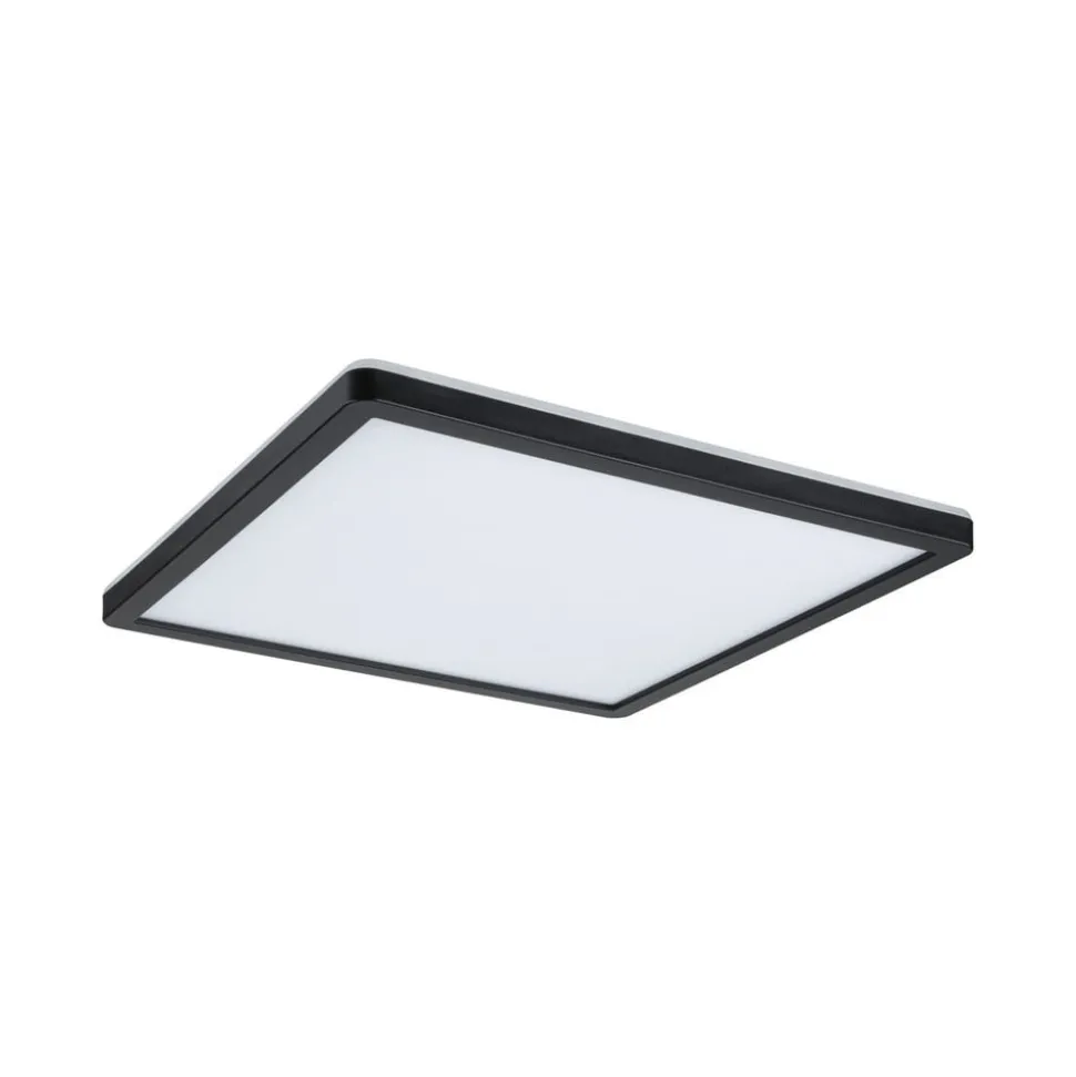 Paulmann Atria Shine Panel on/off sort 830 29x29