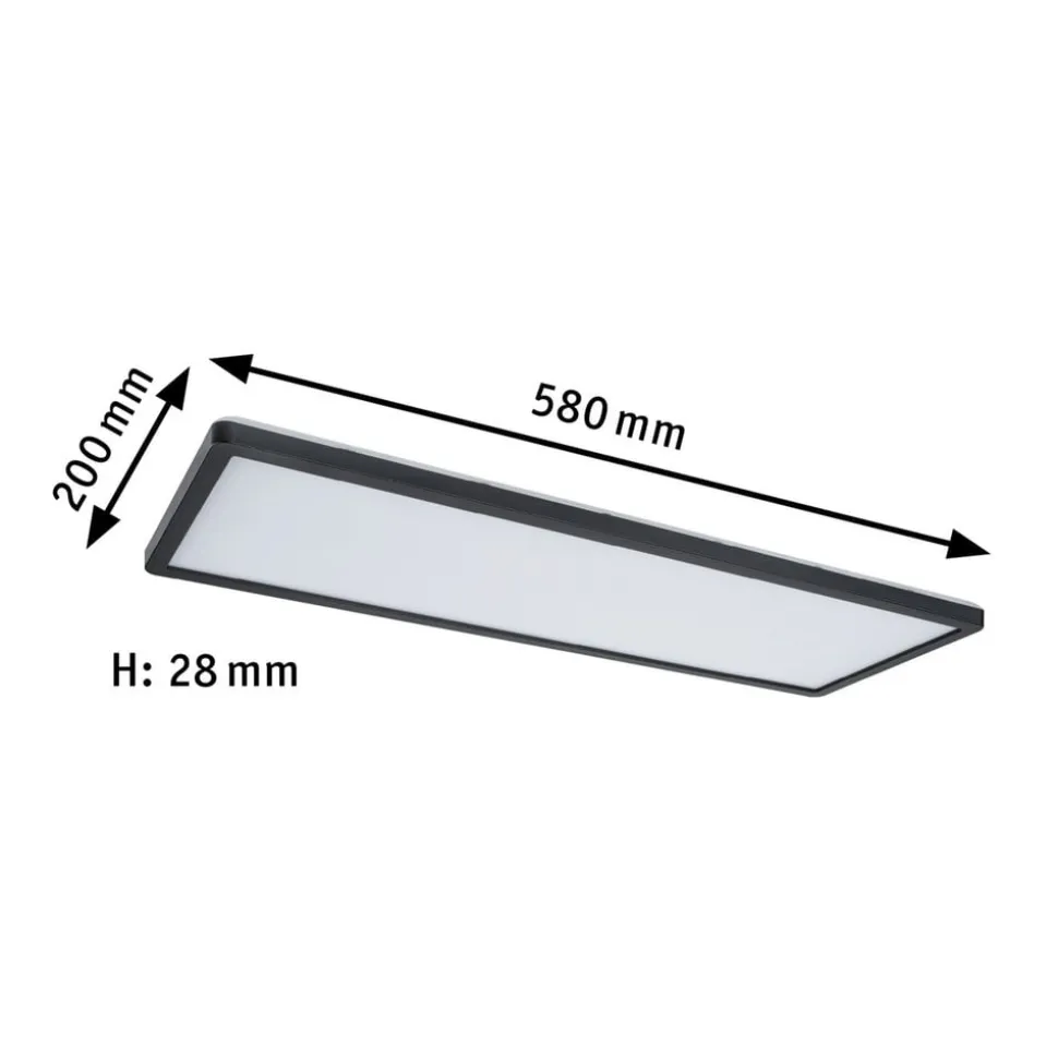 Paulmann Atria Shine panel 3-step sort 830 58x20