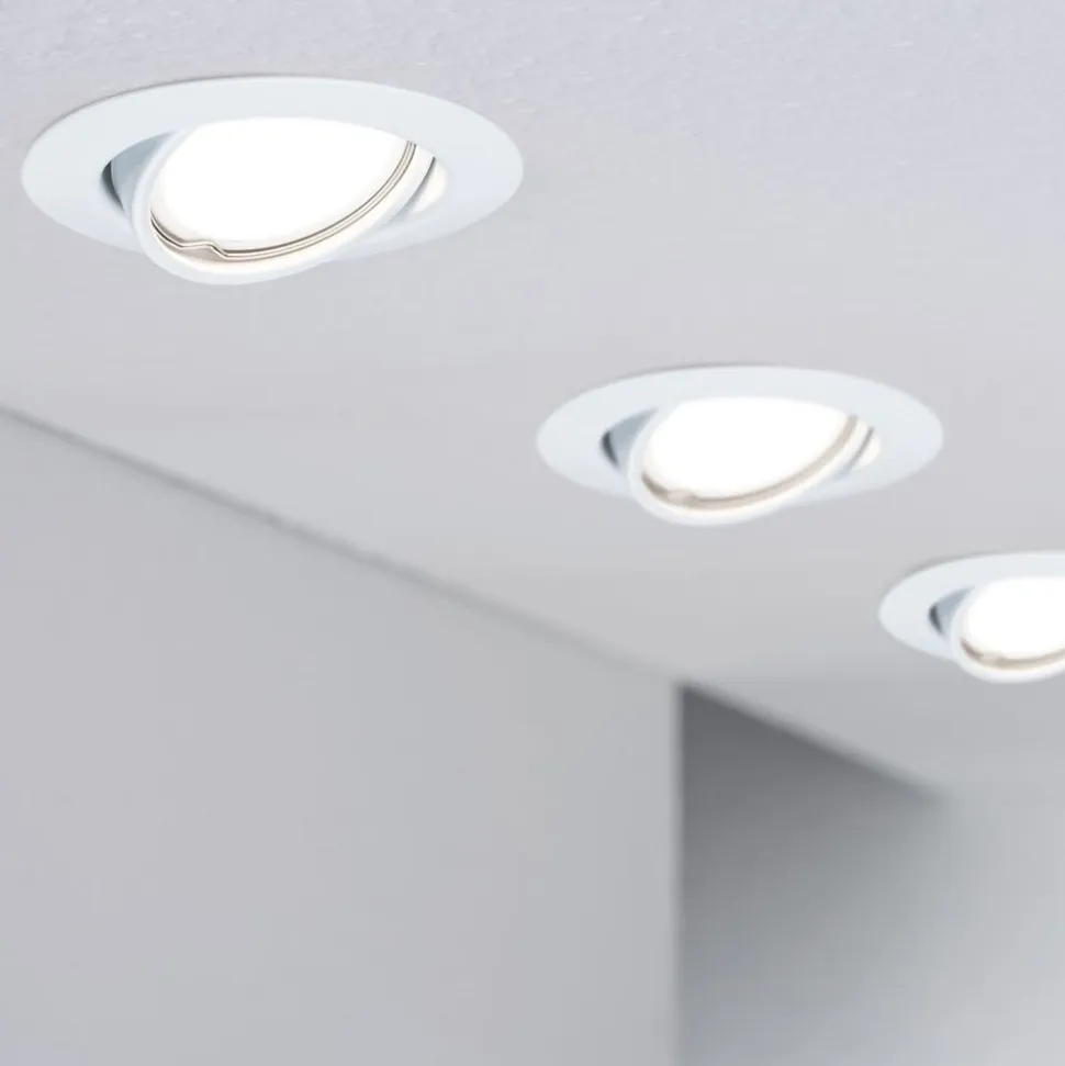 Paulmann Base LED-spot, 3x, 3-step-dim hvid