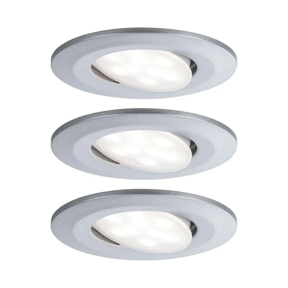 Paulmann Calla drejelig on/off 9cm 840 3 stk krom