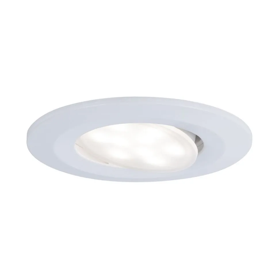 Paulmann Calla drejelig on/off Ø9cm CCT hvid 3 stk